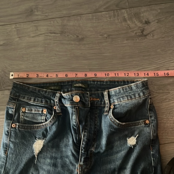 wild fable distressed blue jeans - Picture 4 of 5